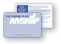 NYSHIP Empire Plan insurance cards